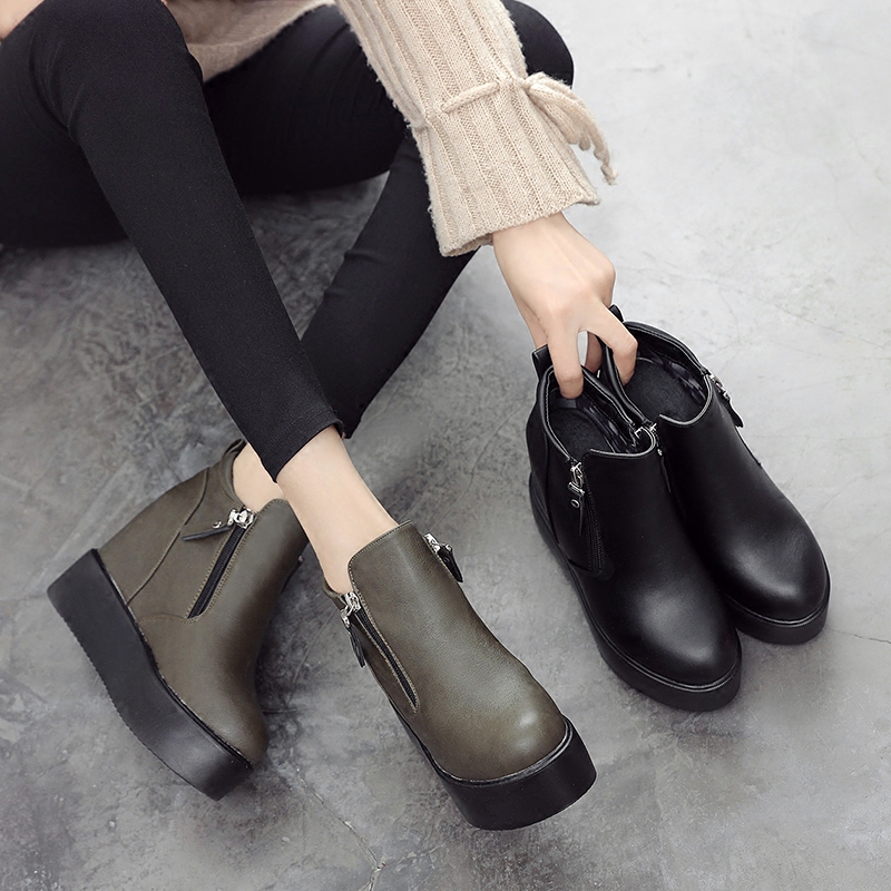 Bottes mi-saison femme en Polyurethane - Ref 3251656 Image 4