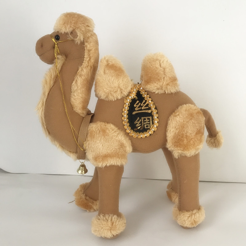 Xinjiang Featured Emulation Animal Camel Wool Suede Toy Ethnic Tourism Souvenir Children Doll Home Swing-Taobao