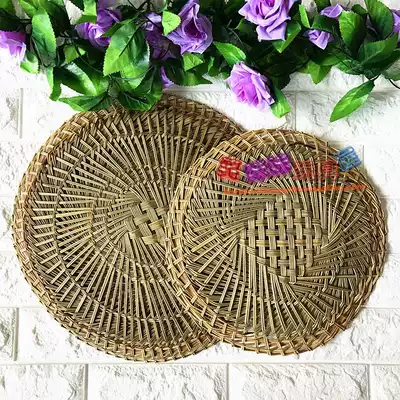 Kindergarten Huanchuang material woven straw mat Pastoral style charm Hay branch decoration straw air pendant