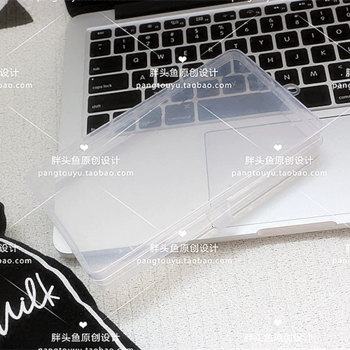 Прямоугольные прозрачные пластиковые аксессуары, невидимые очки, коробка для хранения, стенд, упаковка