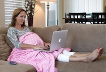 LessEMF electromagnetic shielding and radiation-proof baby blanket imported from the United States 40 x 32 inches