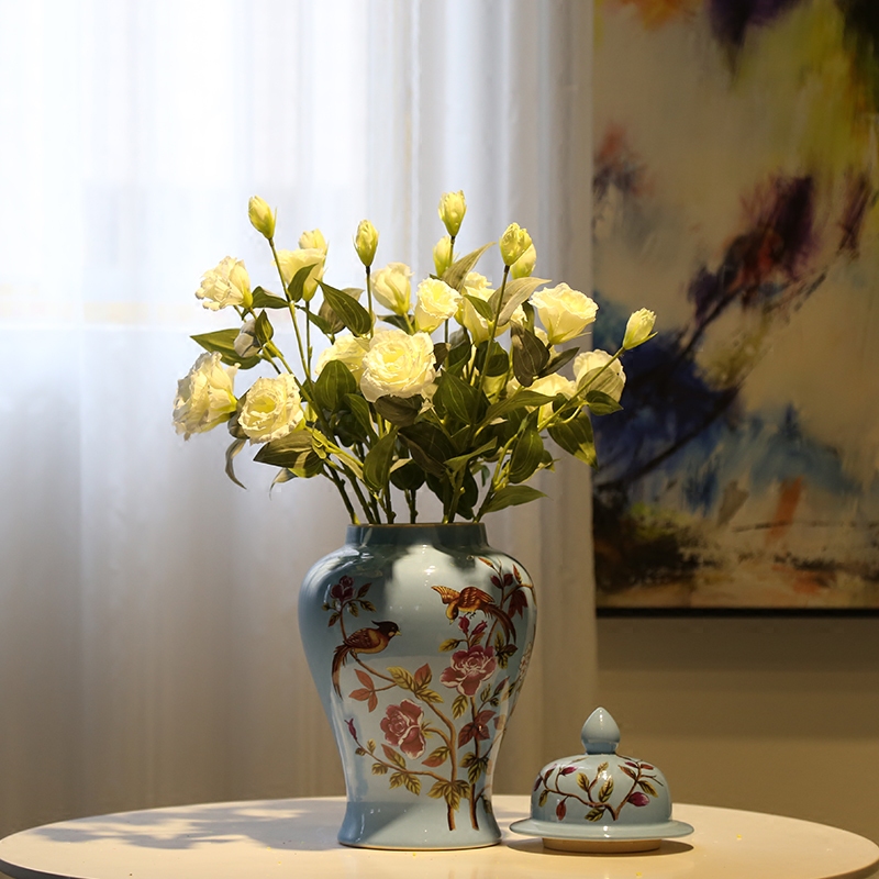 New Chinese style table between creative vase example club general decorative flower tea pot flower implement ceramic furnishing articles