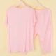 Bộ đồ ngủ Fenteng 2019 xuân hè mới cho nữ quần ngắn tay cotton mỏng modal cotton XL dịch vụ tại nhà phù hợp với áo hai dây - Bộ Pajama