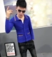 Mùa thu đông mới áo len ve áo trẻ trung giản dị phiên bản Hàn Quốc của chàng trai tự trồng áo len dệt kim thời trang áo len nam