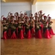Trẻ em Tân Cương Trang phục Khiêu vũ Hui Trang phục Khiêu vũ Cô gái Uygur Trang phục Biểu diễn Khai mạc Dance Dance