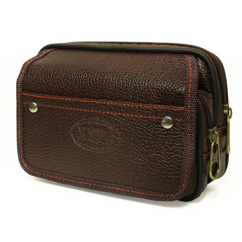 Mobile phone bag bag wears belt men middle and elderly horizontal driving license small bag bag wallet