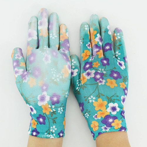 Антистатические полиуретановые перчатки, тонкий нейлоновый нескользящий износостойкий комплект