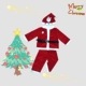 Trang phục Giáng sinh cho trẻ em Trang phục cho trẻ em gái Hiển thị bé trai Trang phục cho trẻ em Quần áo ông già Noel