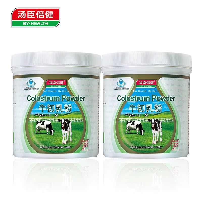 汤臣倍健R牛初乳粉 500mg/袋*60袋*2罐套餐