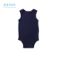 RYSON quần áo trẻ em nam và nữ bé Xiêm cotton mùa hè đáy túi vest rắm sơ sinh romper quần áo - Áo liền quần