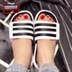 Burdock Adidas Superstar 3G Dép thể thao Velcro đen trắng B41720 BA8775