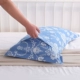 Gối bông cặp gối vỏ gối bông 48 74cm đơn vải chéo gối đầu Gối trường hợp