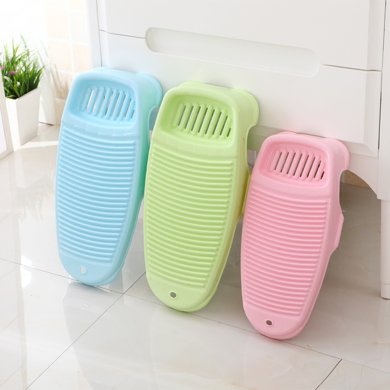 Boutique thickened plastic non-slip washing basin washing board Kneeling washing board size washing washboard washboard