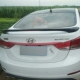 Áp dụng cho 12-17 mẫu đèn đuôi hiện đại mới sửa đổi bản đồ tên Elantra mới với cánh cố định ABS - Sopida trên