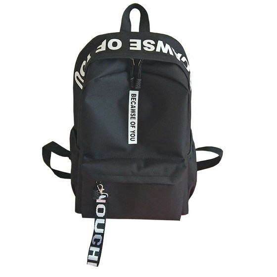 Gangfeng street shooting ulzzang bag male and female students wild large-capacity backpack Korean version of Harajuku style backpack