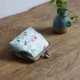 Túi xách Dumbhand Bản gốc và gió hoa thổ cẩm damask sườn xám ly hợp túi retro miệng vàng đồng xu ví nhỏ