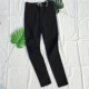 SPG hai khóa Slim mặc mùa xuân và mùa thu Phiên bản Hàn Quốc của quần legging đen nữ là quần đen mỏng co giãn chân quần Khởi động cắt