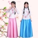 Quần áo Trung Quốc quần áo dài tay trẻ em phù hợp với nữ sinh viên guzheng biểu diễn trang phục hợp xướng khiêu vũ