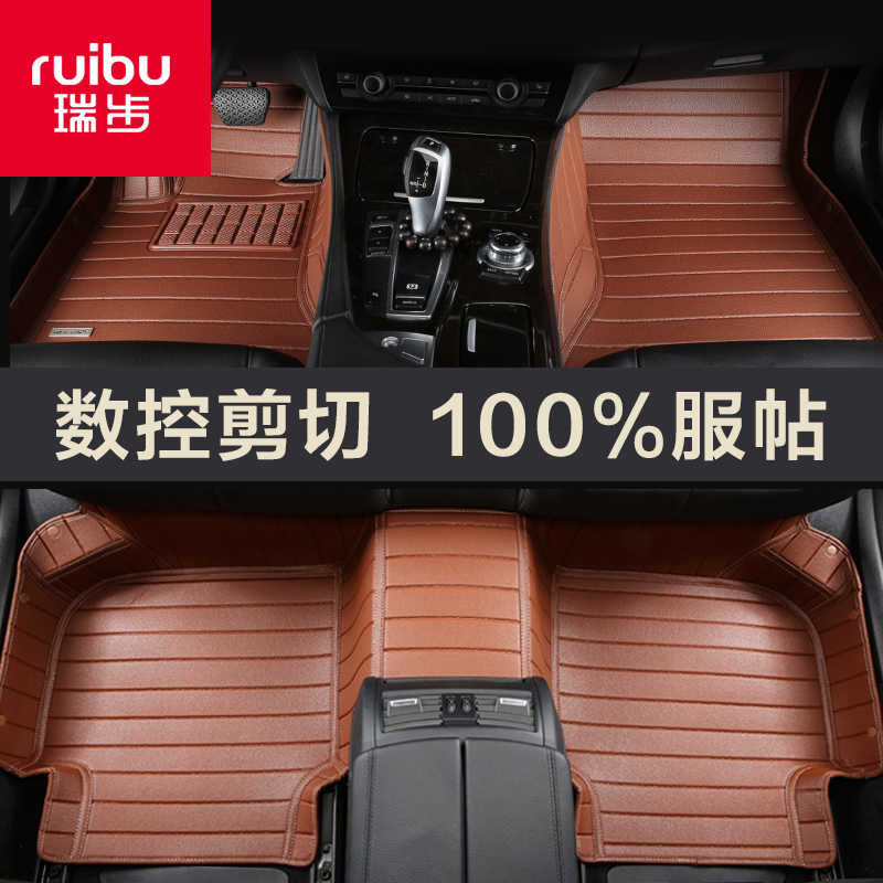 2015款沃尔沃V60脚垫 volvoV40专用原厂大全包围汽车皮立体3D地毯