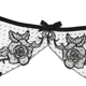 Cô gái làm đẹp nhà châu Âu và châu Mỹ gợi cảm thêu lưới ren garter vành đai đen gợi cảm vớ vớ clip phù hợp với nữ dây nịt đùi vòng kẹp Nịt Tất