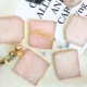 Bắc Âu bột tự nhiên mảnh mã não vàng cạnh bông tai hỗ trợ đồ trang sức pha lê coaster đồ trang sức hỗ trợ trang trí trang trí