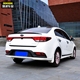 Kia K2 phía sau cánh sau thế hệ mới Kia K2 sửa đổi ngoại thất đặc biệt với đuôi sơn áp lực mà không cần lắp đặt cánh lướt gió mazda 2 Sopida trên