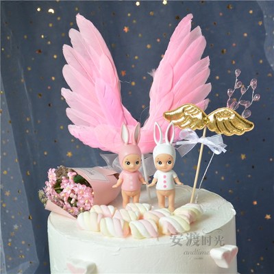 Beautiful Angel Wings Feather Wedding Valentine Handmade Feather