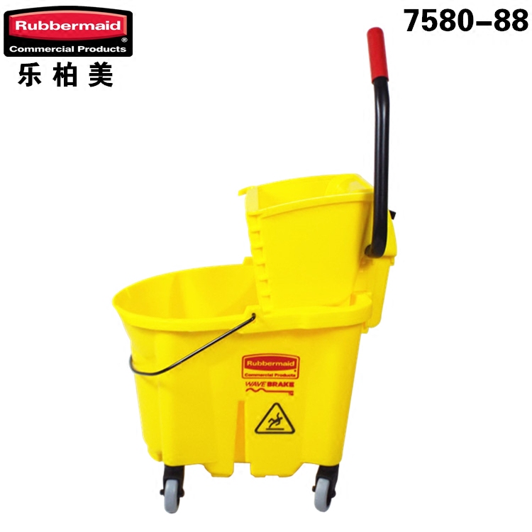 Water squeezer yellow anti-overflow KFC mop guarantee 7580-88