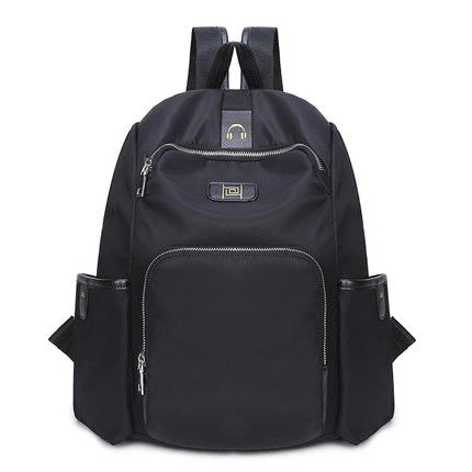 牛津布双肩包女韩版潮2017新款妈咪包尼龙学院风学生百搭背包书包