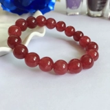 Натуральная вода, агатовый кварц, оберег на день рождения подходит для мужчин и женщин для влюбленных, браслет с одной бусиной на день Святого Валентина, бусины, аксессуар, подарок на день рождения