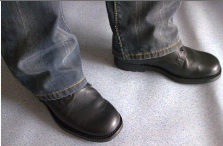 Stock 6 inch cowhide boots 87 ships single-layer leather shoes 87 ship boots real leather boots sailors submarine shoes cowhide boots