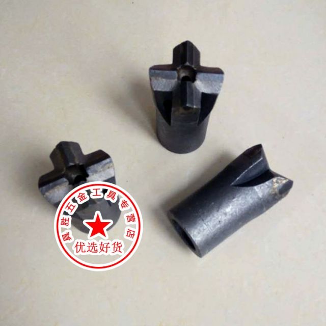 Mũi khoan đá chéo JUSHEN 28 đến 80 loại khác nhau của 3 công cụ hàn hợp kim công cụ cắt phần cứng gió khí nén - Dụng cụ cắt mũi khoan hợp kim