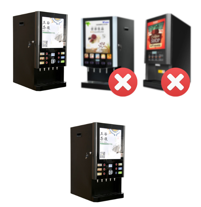 máy pha cafe breville 870 Bốn máy pha cà phê hòa tan tự động thương mại máy pha cà phê trà sữa nóng và lạnh - Máy pha cà phê combo máy pha cà phê