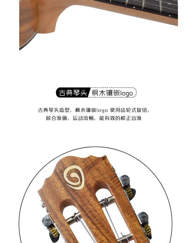 Thương hiệu V 23 inch cho người mới bắt đầu nhập ukulele ukulele chơi ukulele người mới bắt đầu chơi nhạc cụ guitar nhỏ - Nhạc cụ phương Tây