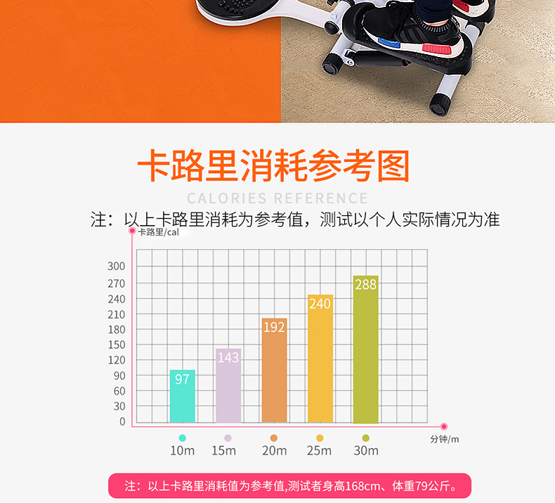 Stepper máy gia đình mini bước trên máy leo núi tay vịn máy chân nhỏ thiết bị thể dục - Stepper / thiết bị tập thể dục vừa và nhỏ tạ cầm tay