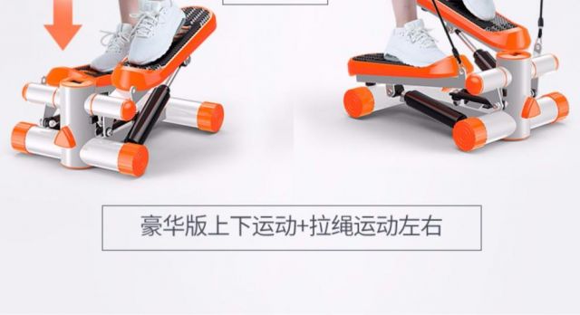 Stepper home máy nữ miễn phí cài đặt máy leo núi đa chức năng eo mỏng máy bàn đạp máy tập thể dục - Stepper / thiết bị tập thể dục vừa và nhỏ dây đàn hồi