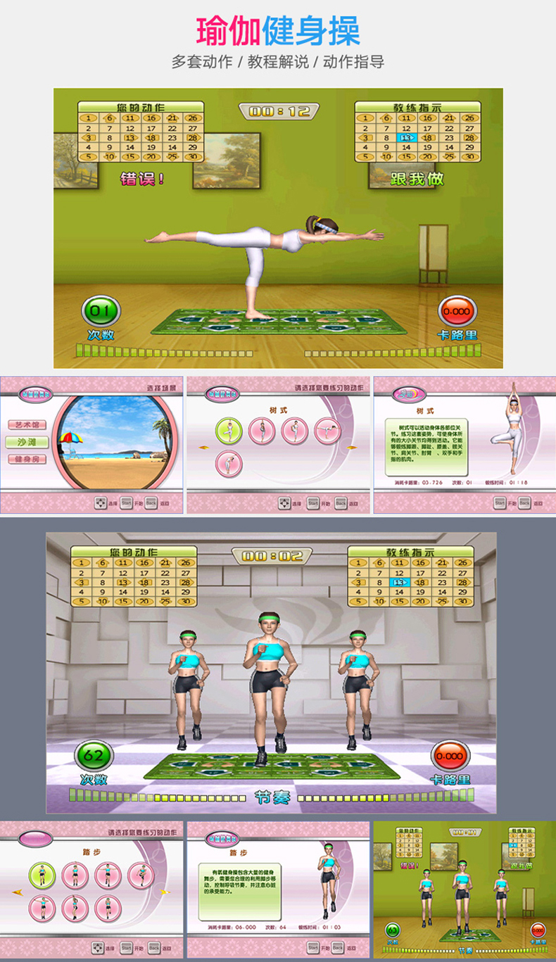 Holy dance hall dance mat đôi không dây TV giao diện máy tính sử dụng kép máy tập thể dục yoga - Dance pad 	thảm nhảy audition không dây