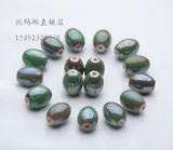 批发托玛琳项炼 幻彩色转运项炼彩色锗粒腰鼓项炼