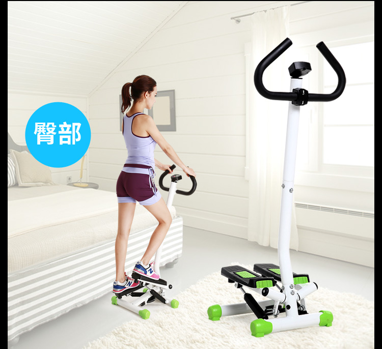 Double super suncao bước 6 máy thủy lực mini chân máy xoắn eo thiết bị miễn phí cài đặt tay vịn - Stepper / thiết bị tập thể dục vừa và nhỏ dây cao su tập gym
