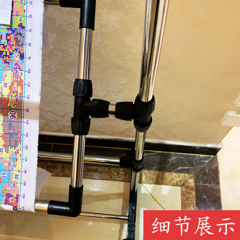 [] Cross thêu thêu khung 6 nhà lớn điều chỉnh thêu chéo khâu khung khung thêu kệ khung - Công cụ & phụ kiện Cross-stitch tranh thêu chữ thập đức mẹ