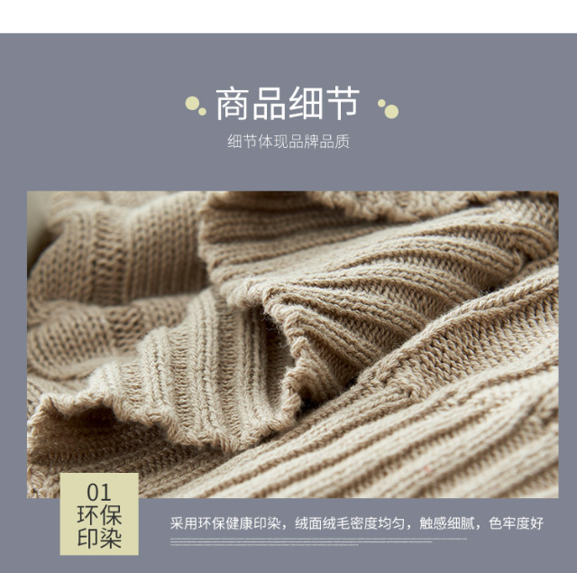 Tất cả 3 bông xoắn chăn len len chăn văn phòng ngủ trưa chăn chăn chăn sofa chăn giải trí chăn trắng - Ném / Chăn chăn lông cừu loại nào tốt