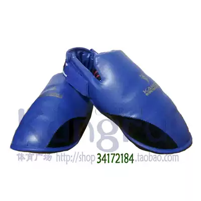 Karate foot protection kkk563 hit martial arts imitation leather protective gear instep guard back liner foam molding Kangrui direct sales