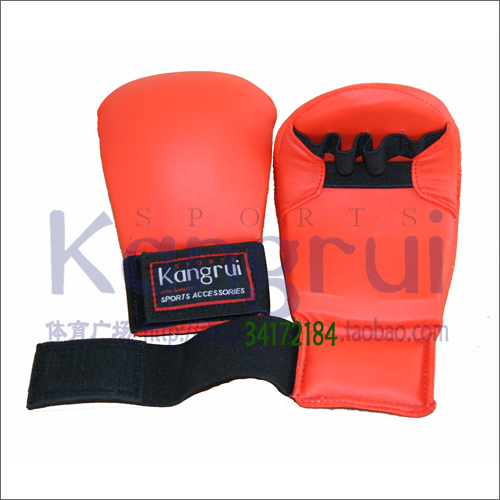 Karate boxing set KK341 taekwondo fighting dew finger protector latex foam molding inner tank Kangrui direct sales