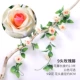 Mô phỏng dây thừng uốn lượn nhựa nhựa ống sưởi ấm điều hòa không khí trang trí ống hoa bìa trong nhà hoa giả hoa - Hoa nhân tạo / Cây / Trái cây hoa hồng giả