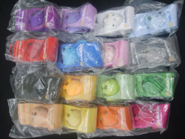 2004 McDonald's Precious Edition Hello kitty series Crystal version kitty16 only complete new undemolished