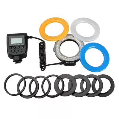 Adjustable color temperature Sony ring macro flash LED macro light Ring flash fill light