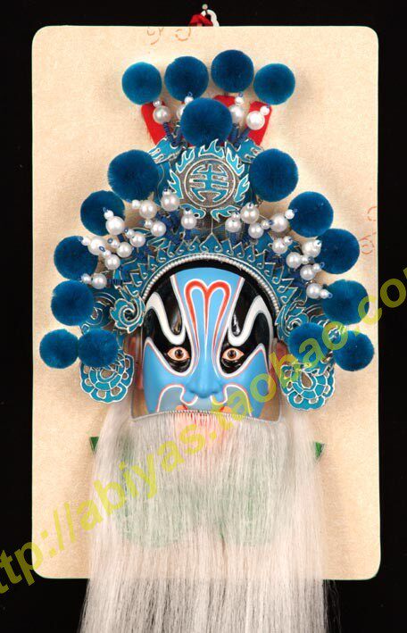 Qiaoyi Tiangong Beijing Gift Peking Opera Face Spectral pendant Ao Leap Featured Handicrafts China Wind Send Old Foreign Gifts