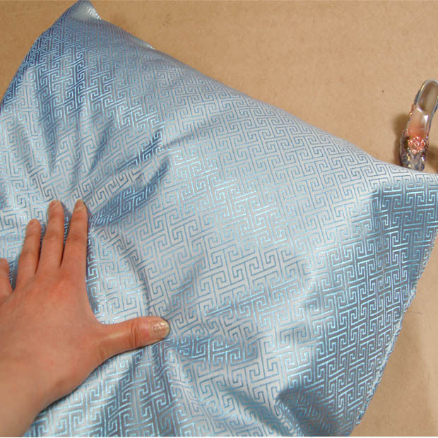 Blues Clearance Price Chinese Cushion Cover only sells for 12 99 yuan Classic Chinese fret pattern B~~~~