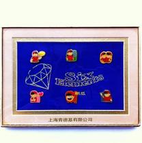 KFC Badge World KFC PIN Brooch Badge Diamond Rules 6 Complete Collection Edition Commemorative Medal Collection