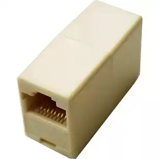 Physical store RJ45 network direct network route Connector network connection head double network route extension connector
